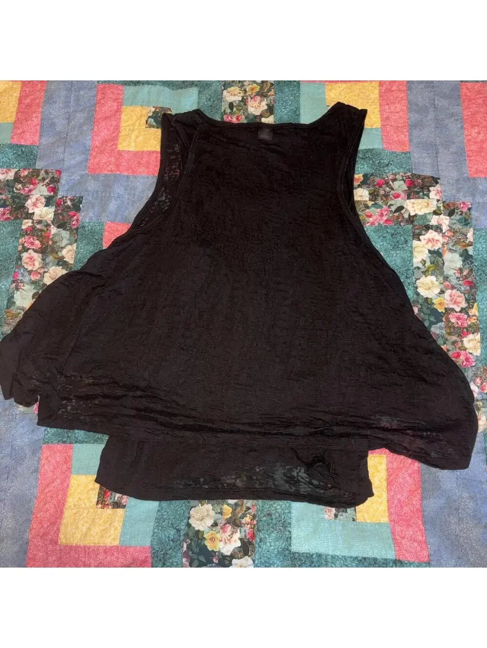 Harley-Davidson Womans 1W Double Layer Built in Tank Top Long Sleeve Zip Front - Picture 3 of 8